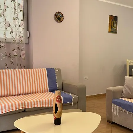 Klesta - Design, Komfort & Top-lage Mit Meerblick アパート Sarandë