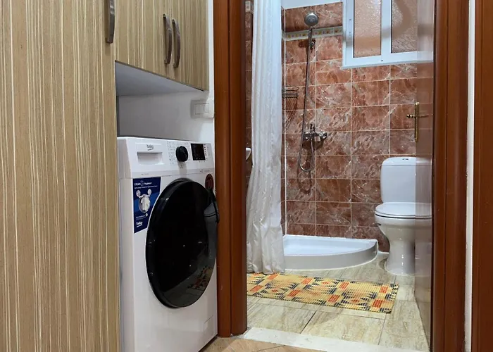 Klesta - Design, Komfort & Top-lage Mit Meerblick 아파트 Sarandë